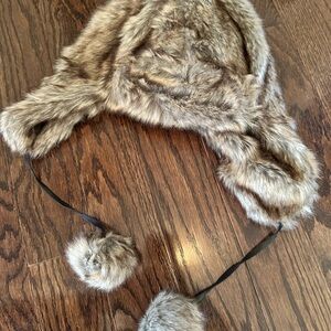 Faux Fur Trapper Hat